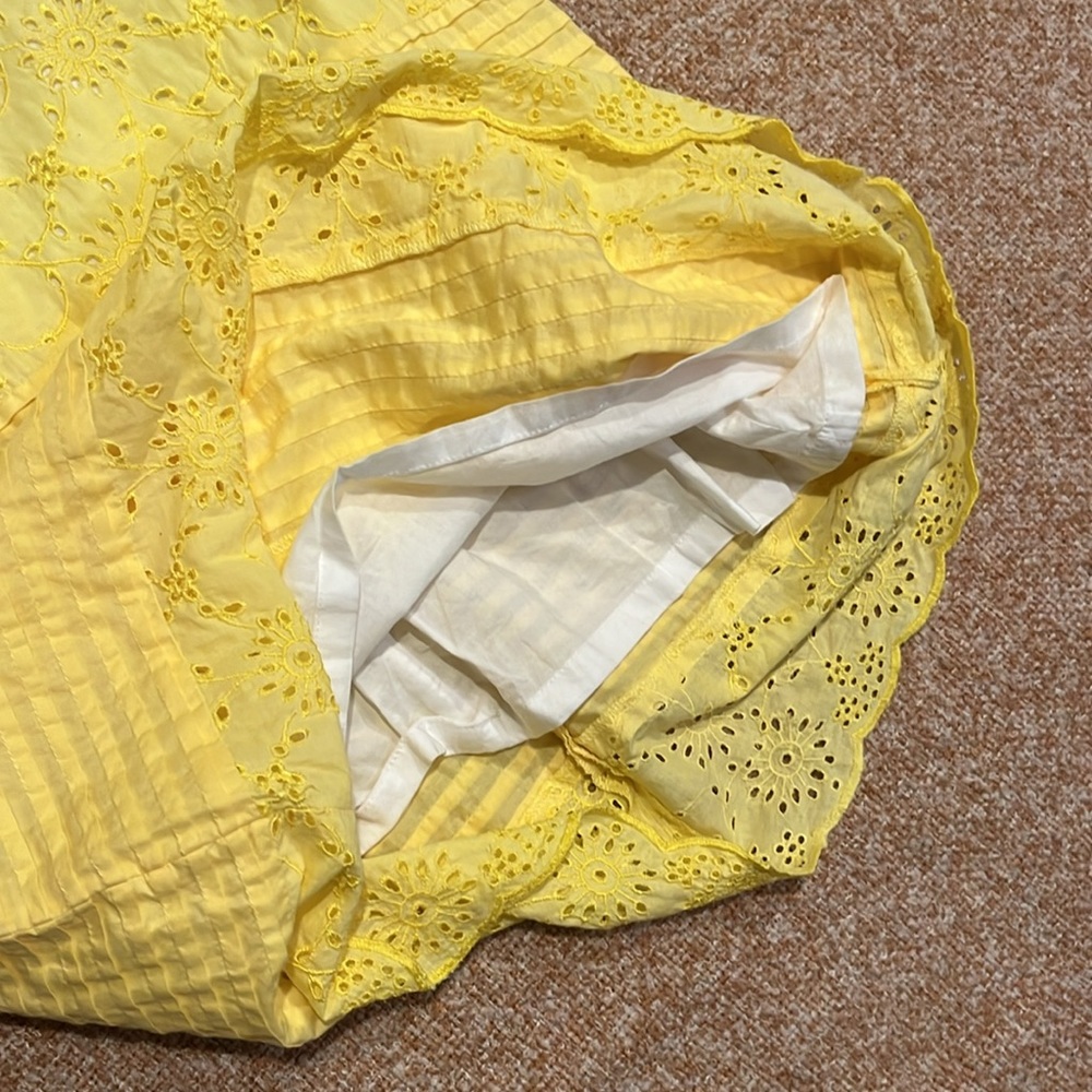 Lilly Pulitzer Yellow Eyelet Sundress - Picture 5 of 8